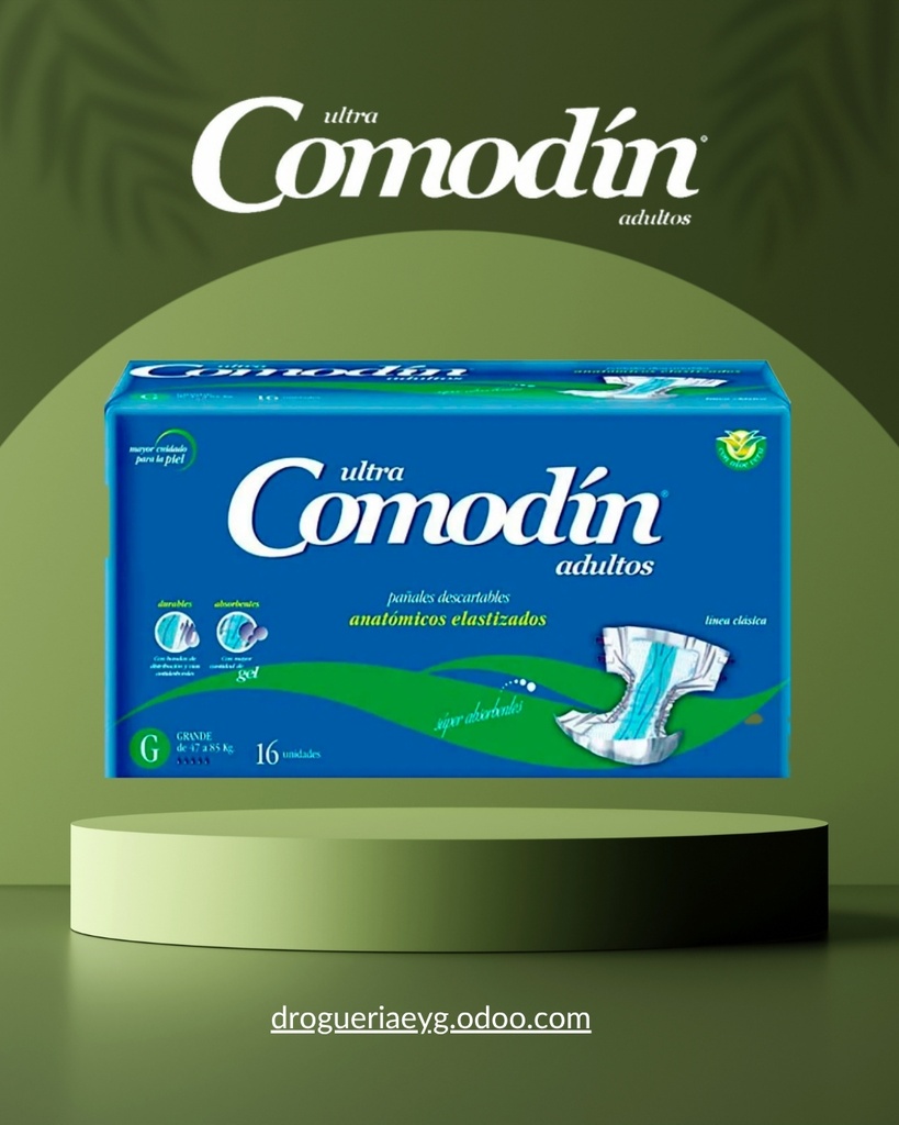 PAÑAL ULTRA "EG" x 16 U ADULTO - COMODIN