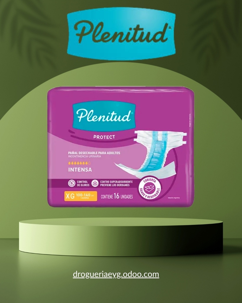 PAÑAL PLENITUD PROTEC "G" x 16 U