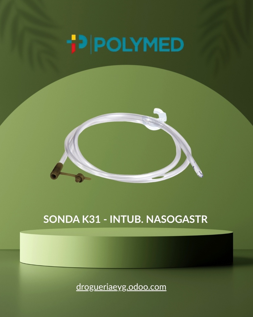 SONDA K31 - INTUB. NASOGASTR. - POLYMED