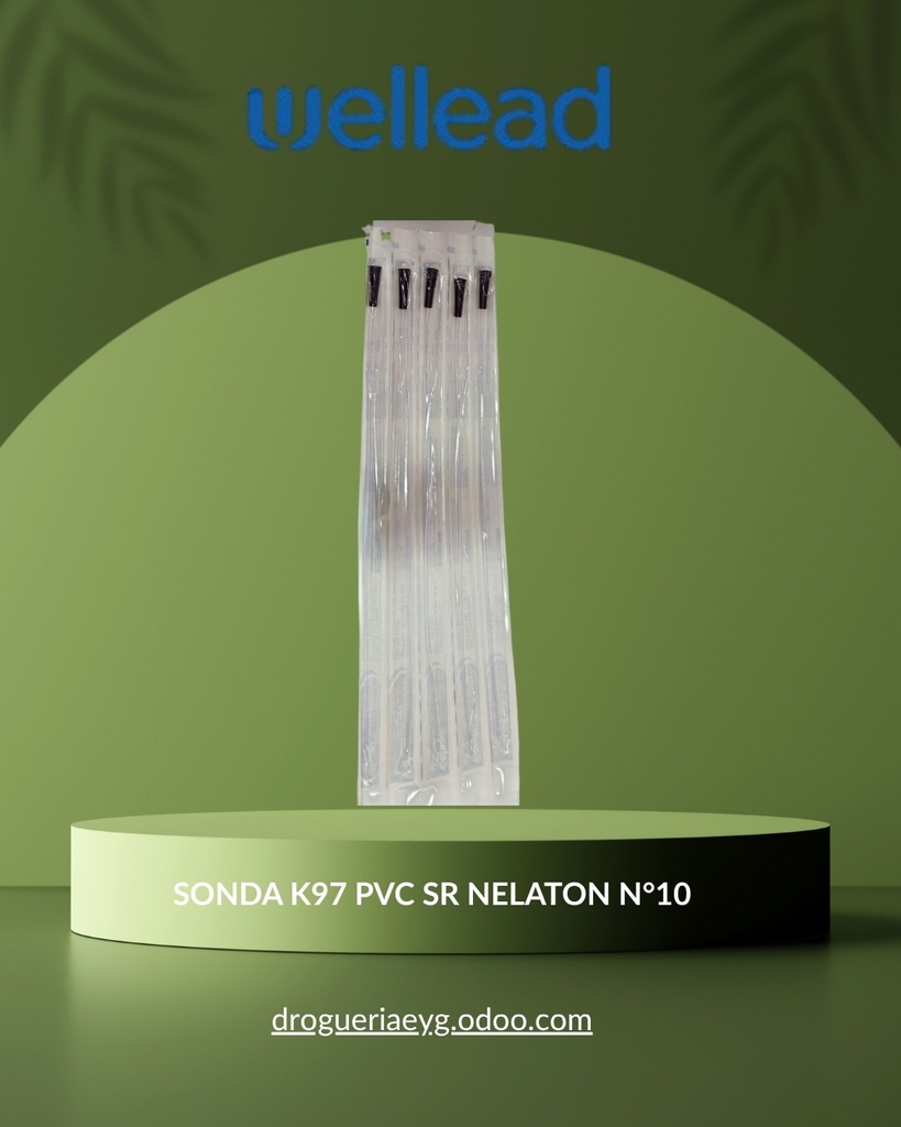 SONDA K97 PVC SR NELATON N°10 - WELL LEAD