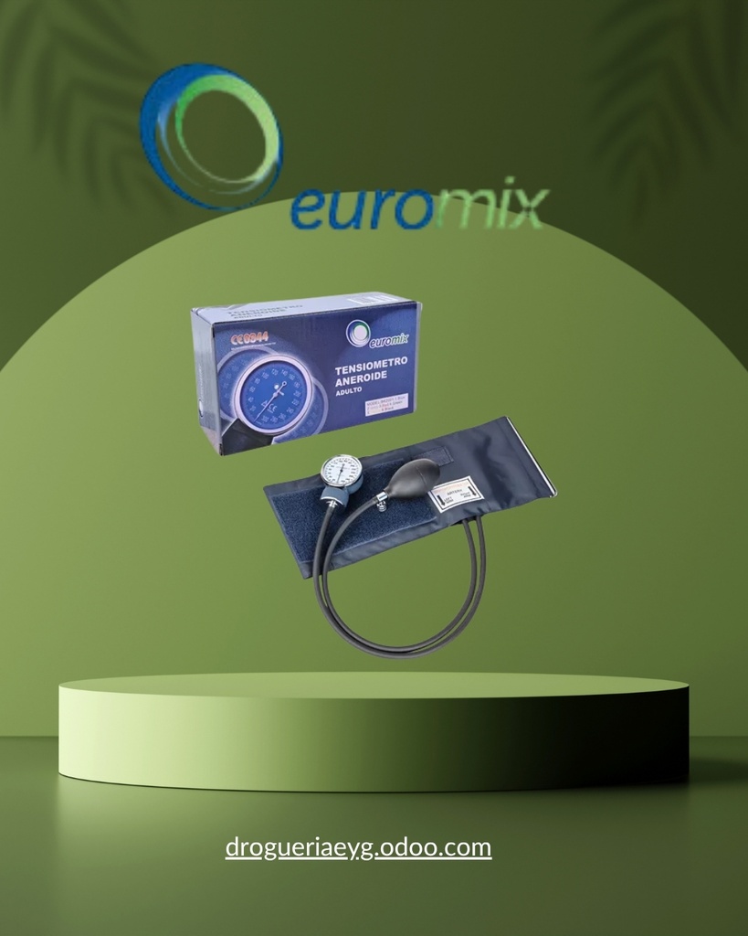 TENSIOMETRO ANEROIDE ADULTO - EUROMIX 