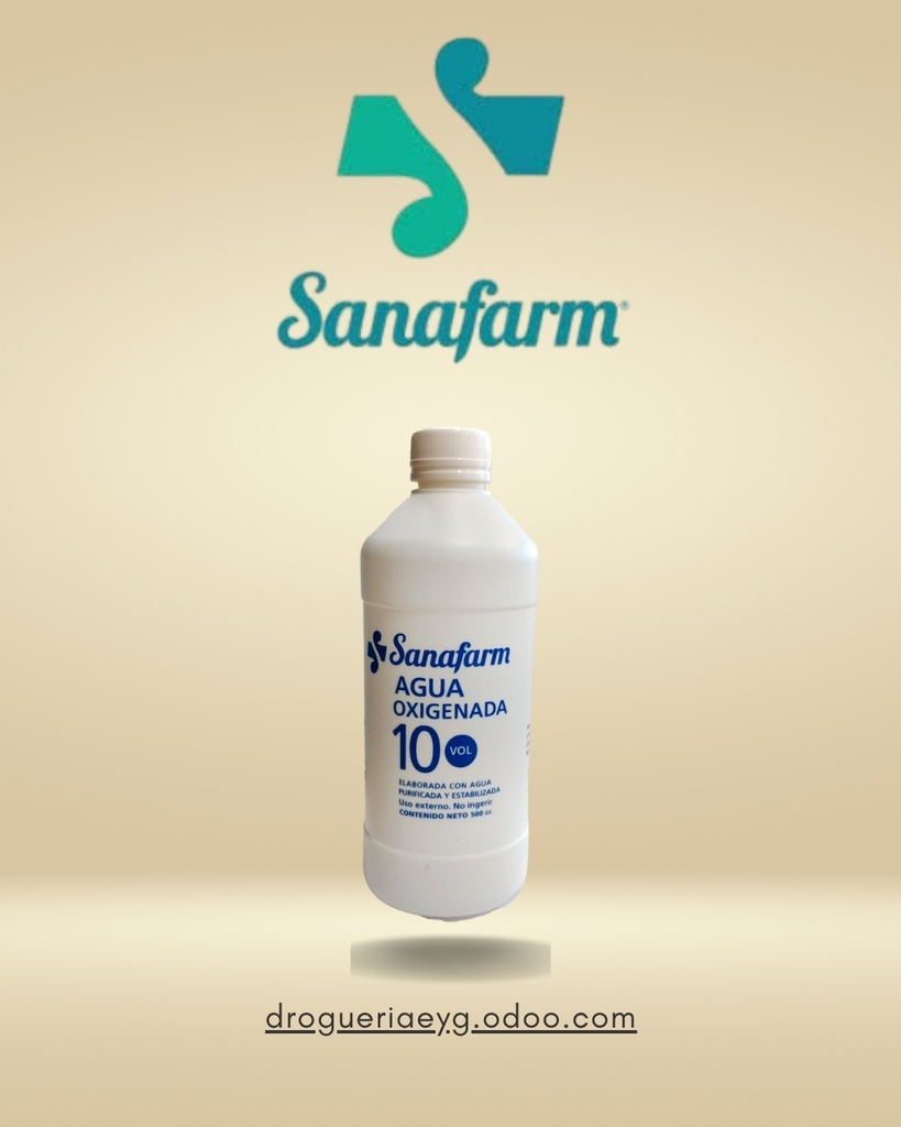 AGUA OXIGENADA x 250cc - SANAFARM