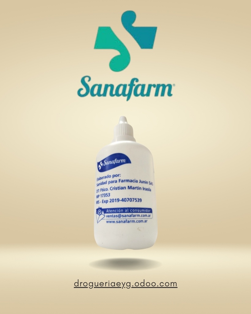 AGUA OXIGENADA 20 VOL X 100CC. - SANAFARM 