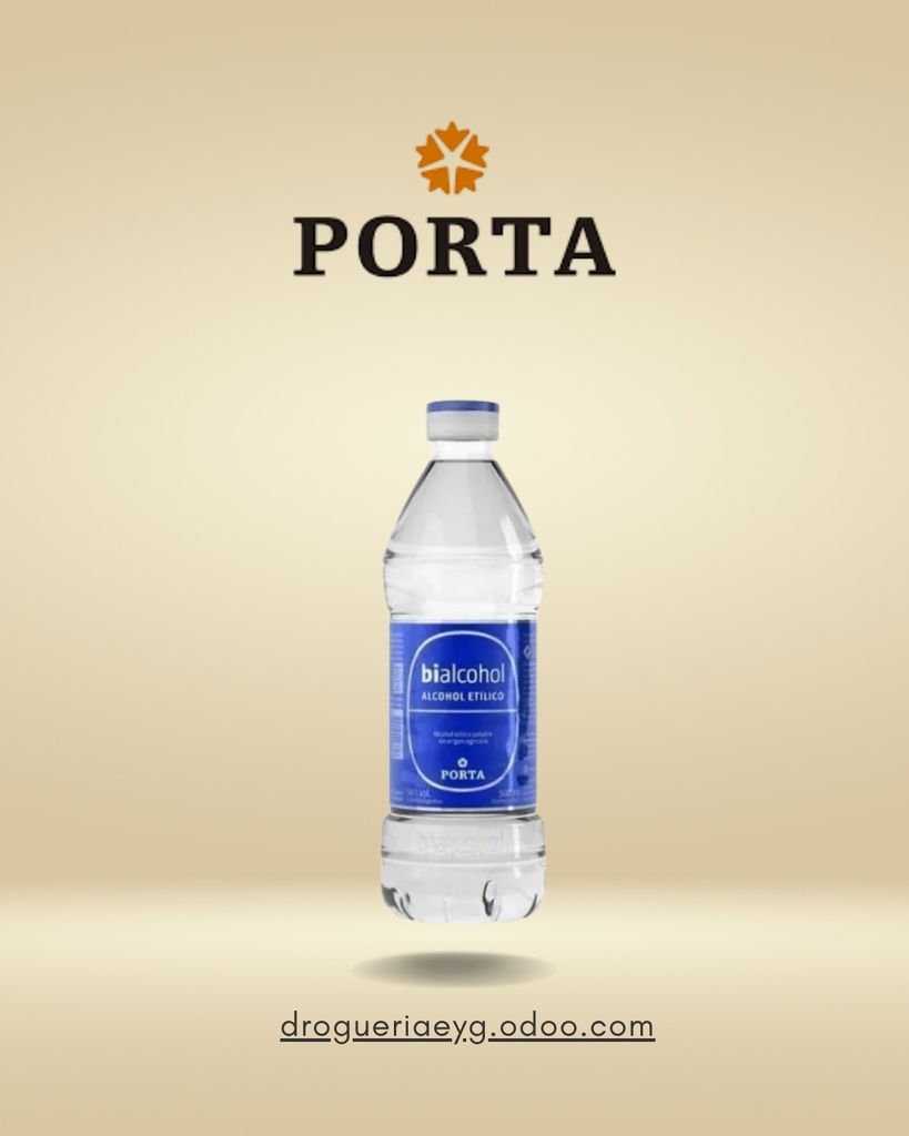 ALCOHOL MEDICINAL 96% 500 ML - PORTA HNOS