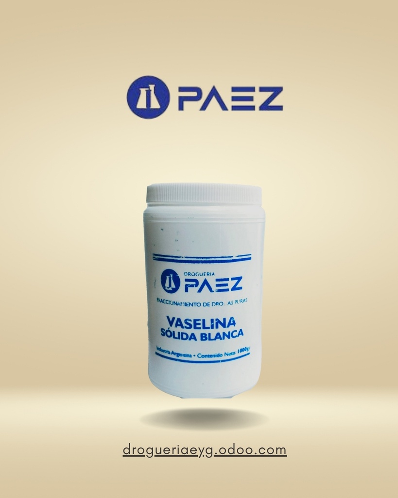 VASELINA SOLIDA X 1 KG - PAEZ