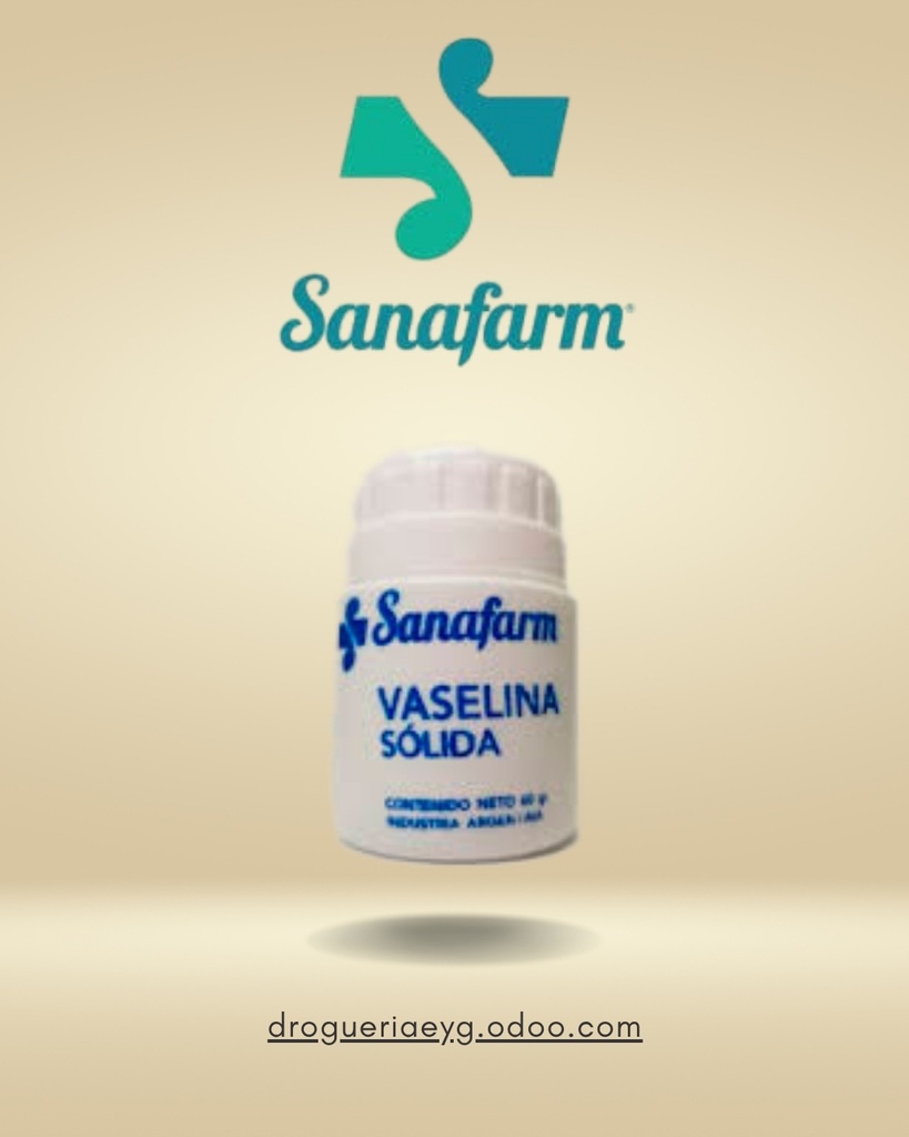 VASELINA SOLIDA X 60 GR - SANAFARM 