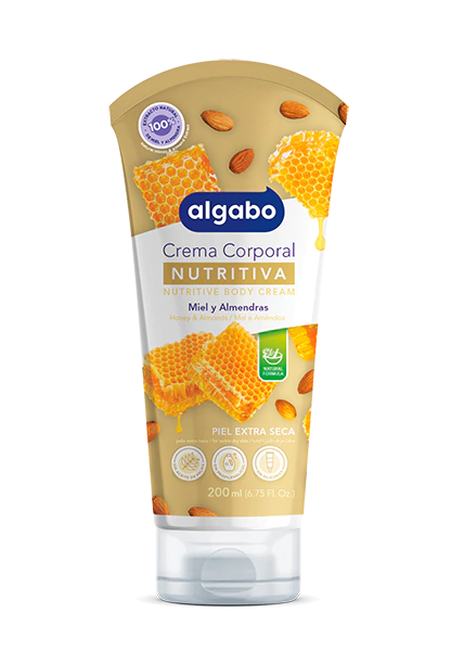 ALGABO CREMA MIEL-ALMENDRA 200 ML *