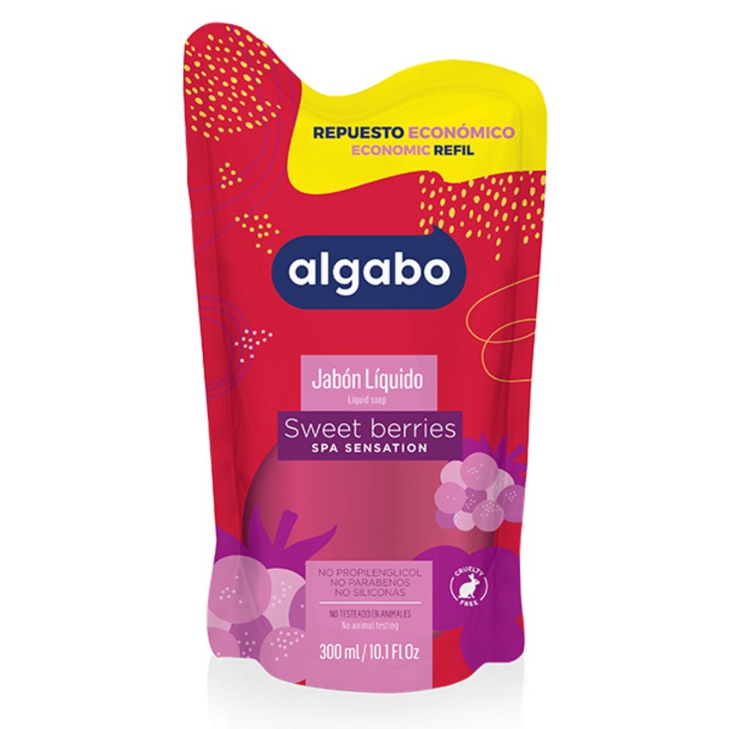 ALGABO JAB LIQ FRUTOS DEL  BOSQUE MIX FRUITS  DP 300