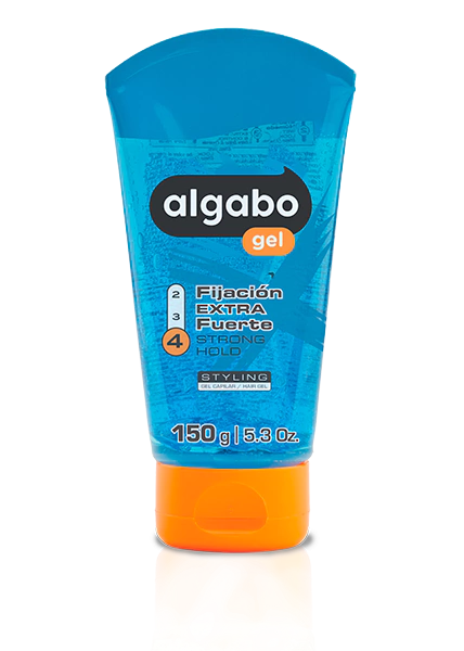 GEL FUERTE POMO 150G AZUL   - ALGABO