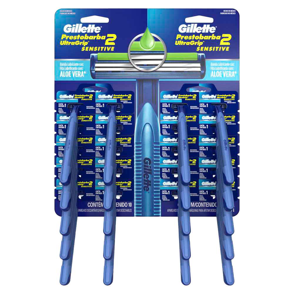 GILLETTE PRESTOBARBA 2 FILOS BLISTER x 24