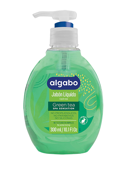 JABON LIQUIDO DISPENSER GREEN TEA 300ML (6040883)  - ALGABO