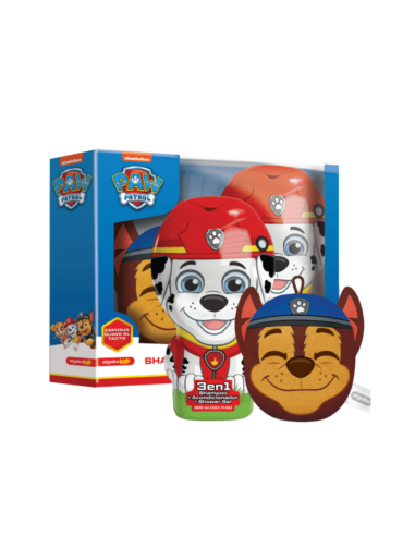 PAW PATROL CHASE SET SH + ESPONJA