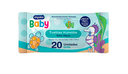 TOALLAS HUMEDAS X 20 (3362001)  - ALGABO*
