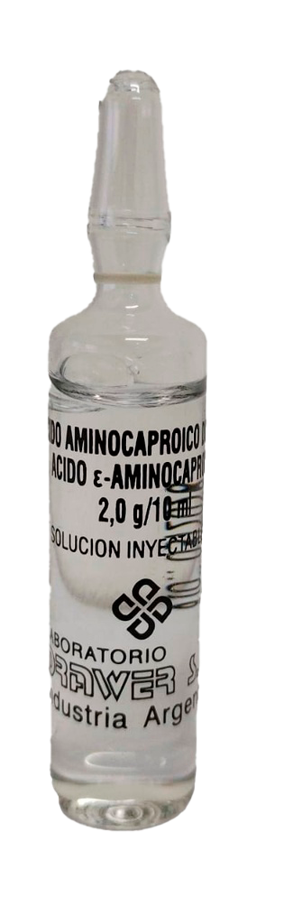 ACIDO AMINOCAPROICO 2 GR X 10 ML AMP . - DRAWER 