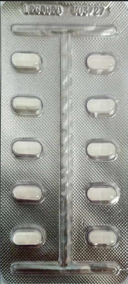 ALPRAZOLAM 0.5 MG X 10 COMP. HOSP -  VANNIER 