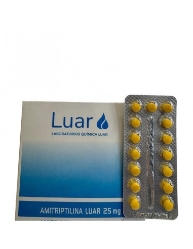 AMITRIPTILINA 25 MG - X 15  PSICO. - LUAR 