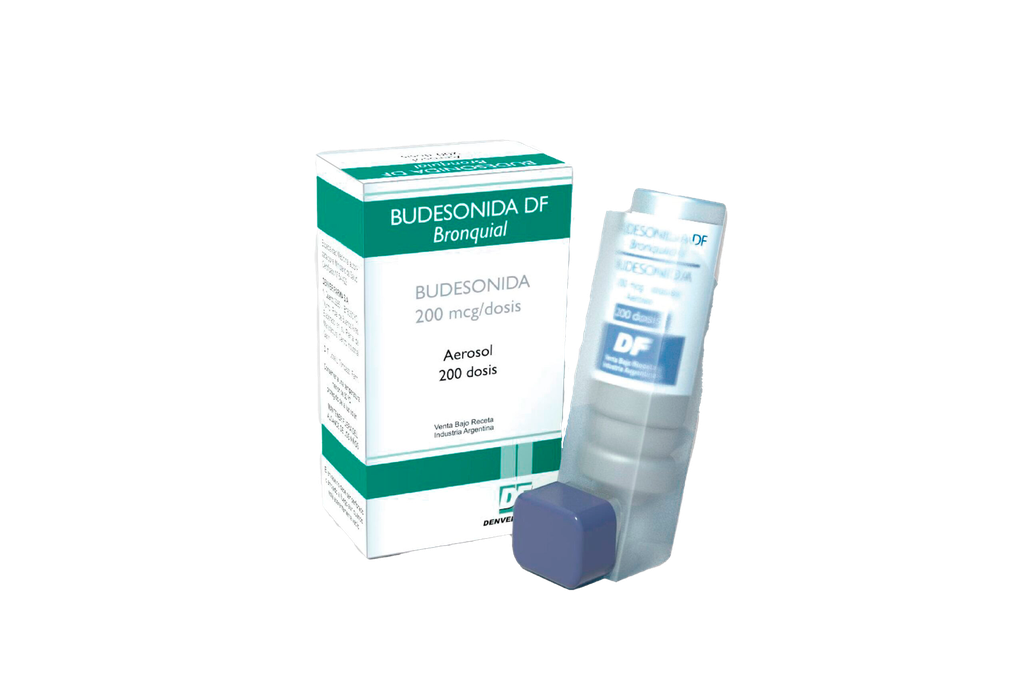 BUDESONIDA DF BRONQ X 200 DOSIS T/A - DENVER FARMA 