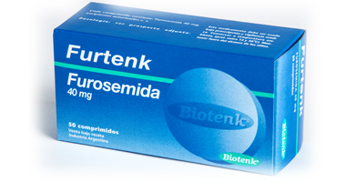 FUROSEMIDA 40MG x 10 comp. - BIOTENK 