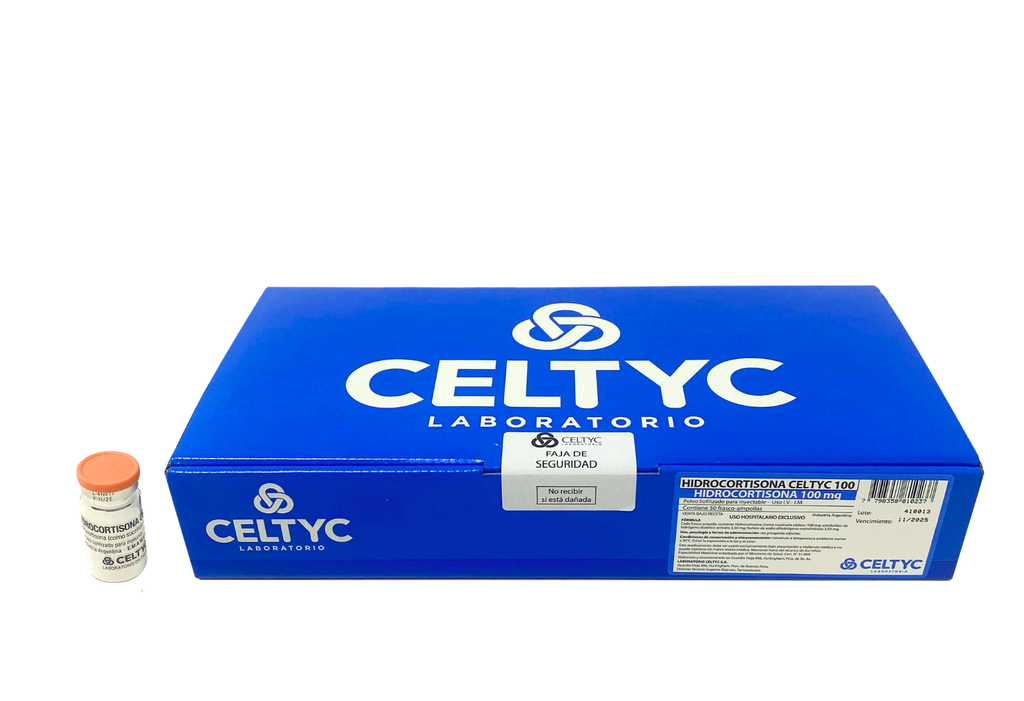 HIDROCORTISONA 100 MG F.A. - CELTYC 