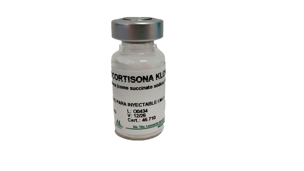 HIDROCORTISONA 100 MG F/A-KLONAL