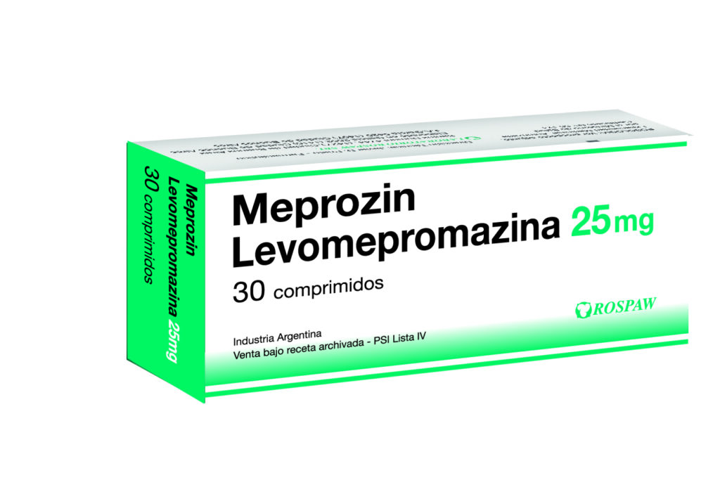 LEVOMEPROMAZINA 25 MG. X 10 COMP. - ROSPAW 
