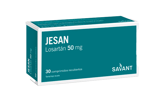 LOSARTAN 50 MG X 10 COMP - SAVANT CAJA X 9 TIRAS 