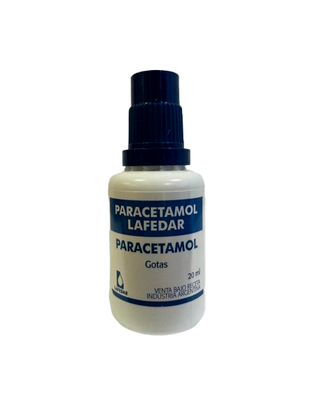 PARACETAMOL GOTAS X 20ML. - LAFEDAR 