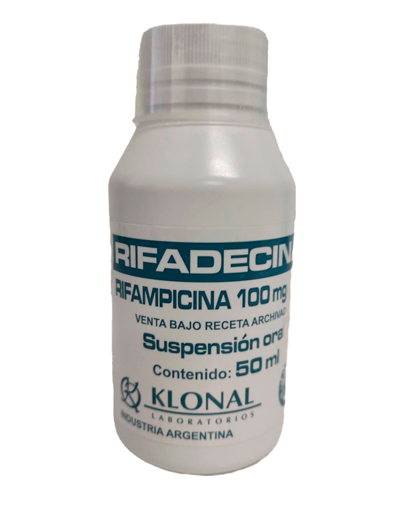 RIFAMPICINA JBE 20 MG / ML X 50 ML - KLONAL *