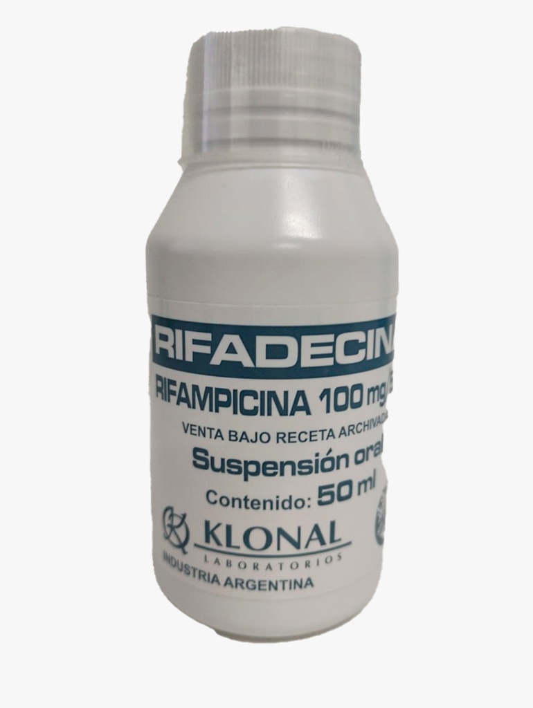 RIFAMPICINA JBE 20 MG / ML X 50 ML - KLONAL 