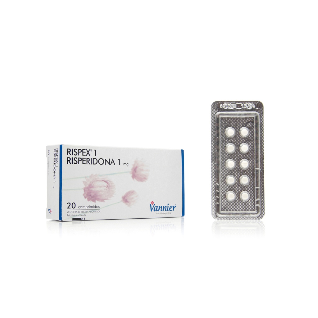 RISPERIDONA 1MG X 10 COMP. - VANNIER 