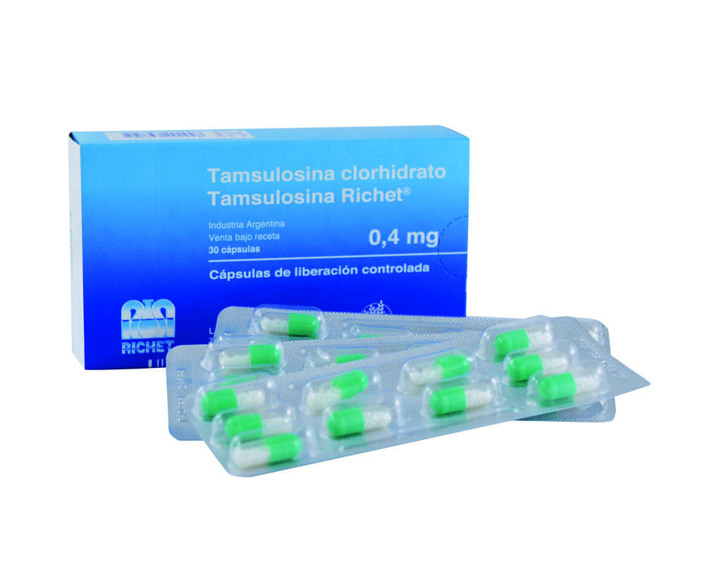 TAMSULOSINA CAPS. 0,4MG X 10 - RICHET 