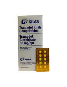 TRAMADOL 50 MG X 10 COMP. - KILAB- PSICO