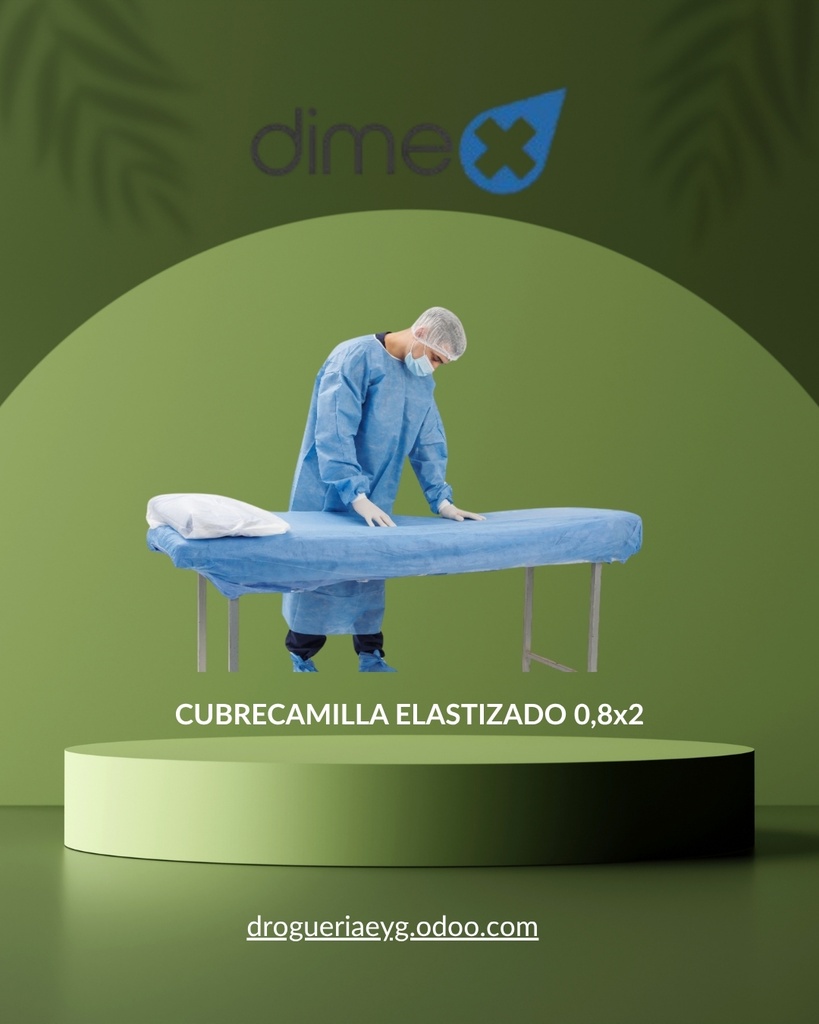 CUBRECAMILLA ELASTIZADO 0,8x2 - DIMEX