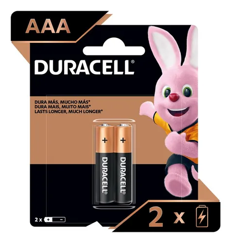 PILA ALCALINA AAA X 2 BLISTEER - DURACELL *