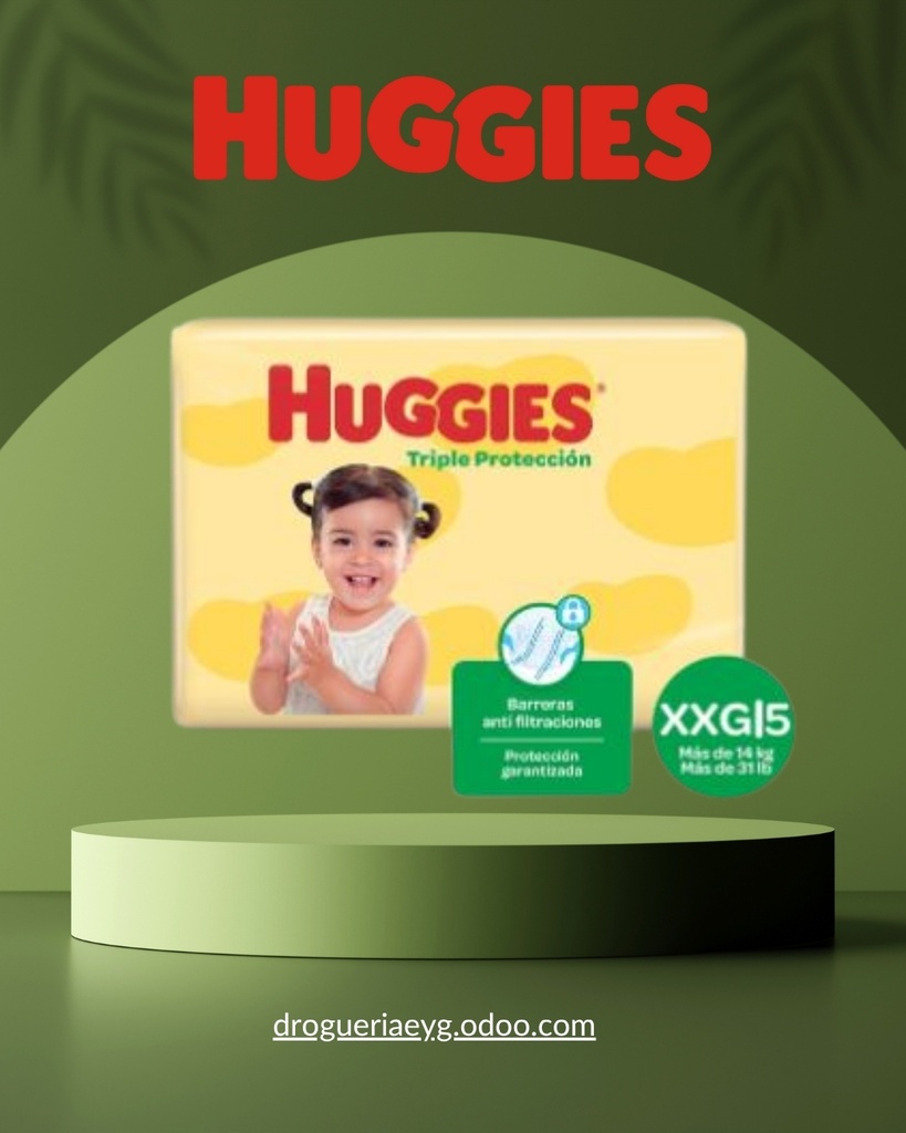 PAÑAL CLASSIC AHORRAPACK "XXG" x 50 - HUGGIES