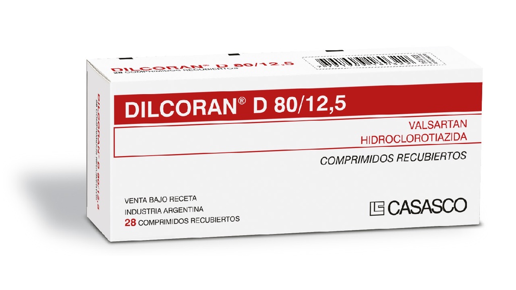 DILCORAN D - 80/12.5 mg comp.rec.x 28 - Casasco T/A