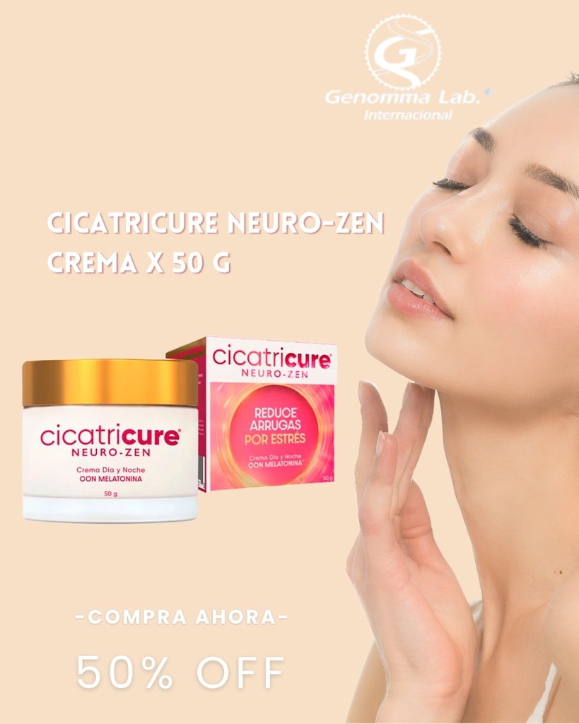 CICATRICURE NEURO-ZEN - crema x 50 g - Genomma Lab.