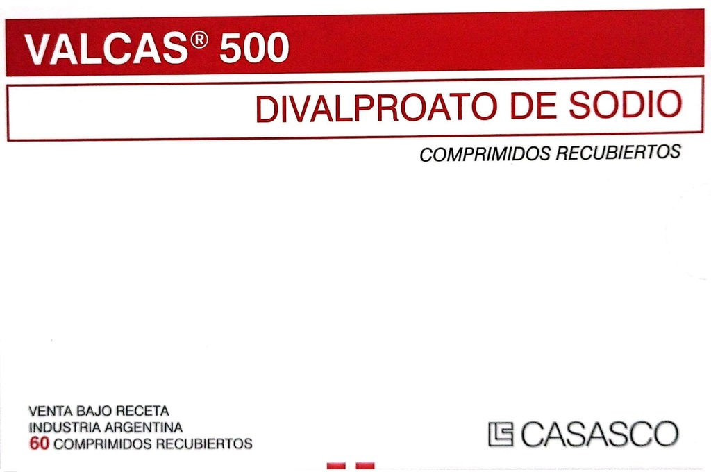 VALCAS - 500 mg comp.x 60 - Casasco T/A