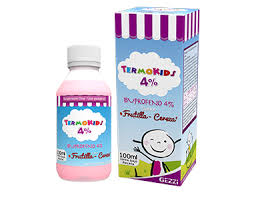 IBUPROFENO SUSP. 4% X 90ML. Termokids Hospitalario - GEZZI 