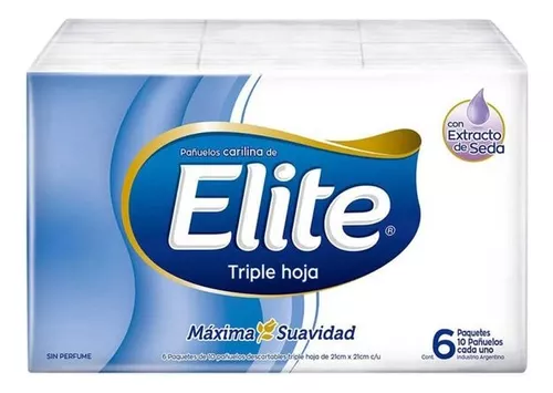 PAÑUELOS ELITE x 6