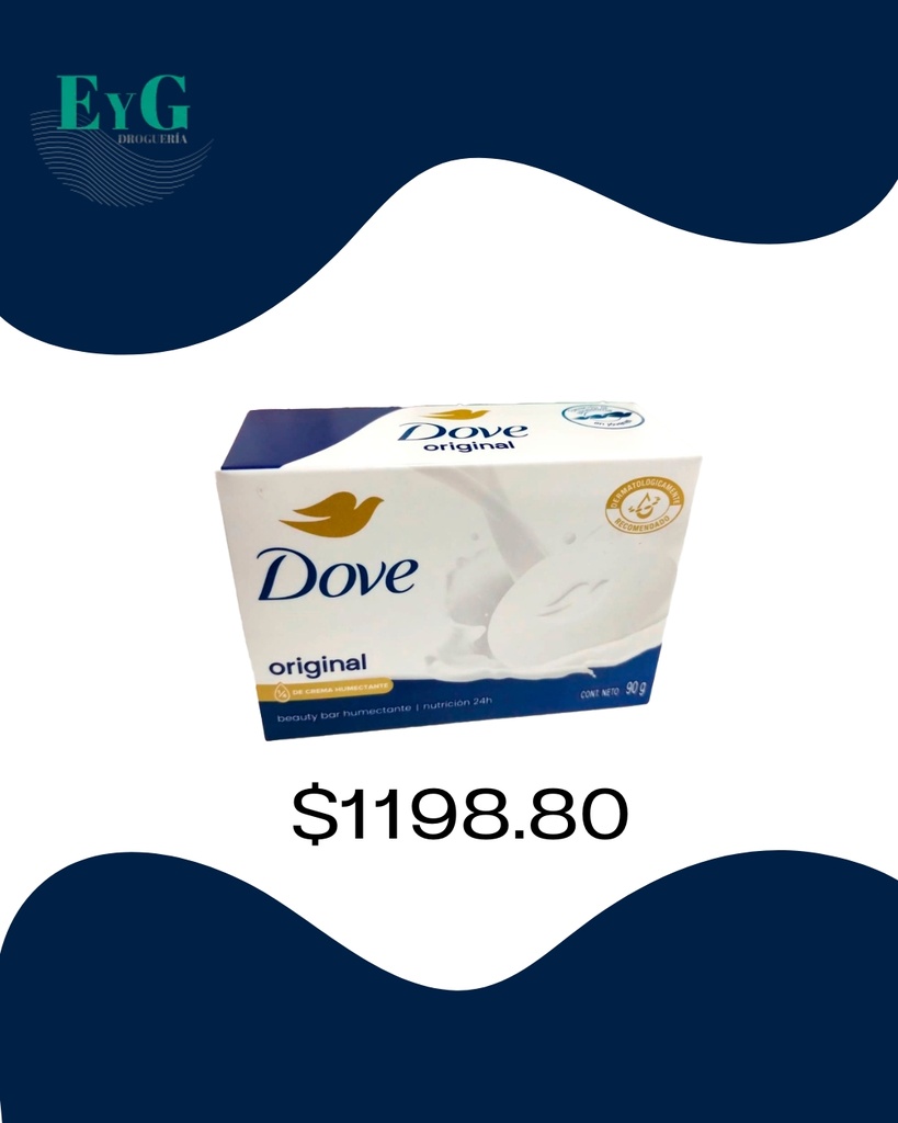 DOVE JABON HUMECTANTE 90gr