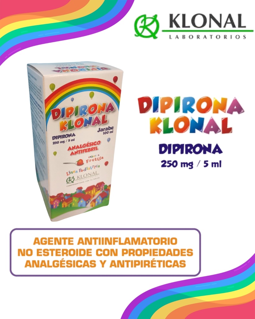 DIPIRONA KLONAL - jbe.x 100 ml - KLONAL