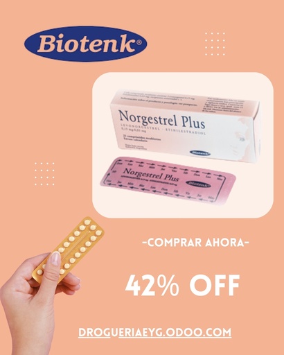 [AB13787] NORGESTREL PLUS - comp.rec.x 21 - Biotenk