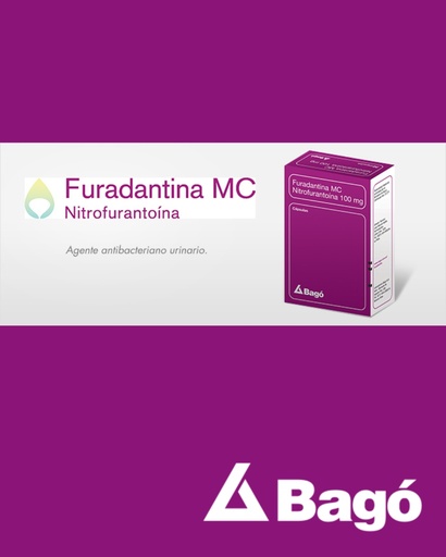 [AB13797] FURADANTINA MC - 100 mg cáps.x 36 - Bagó