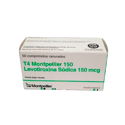 [AB15331] T4 MONTPELLIER 150 - 150 mcg comp.x 50 - Montpellier