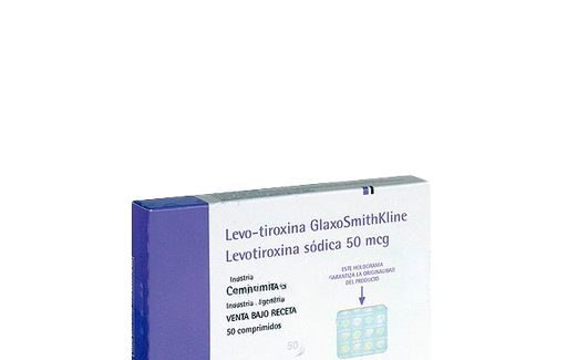 [AB16004] LEVOTIROXINA GSK - 50 mcg comp.x 50 - GlaxoSmithKline Biopharma