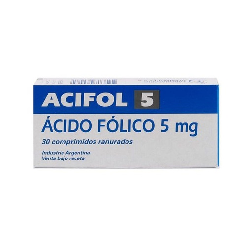 [AB16231] ACIFOL 5 - 5 mg comp.x 30 - Domínguez