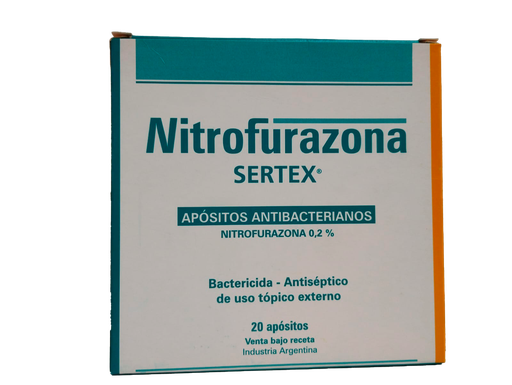 [AB22948] NITROFURAZONA SERTEX - apos.x 20 x 10 x 10 cm - Sertex