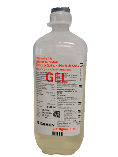 [AB24492] GELAFUNDIN - 4% fco.x 10 x 500 ml - B. Braun