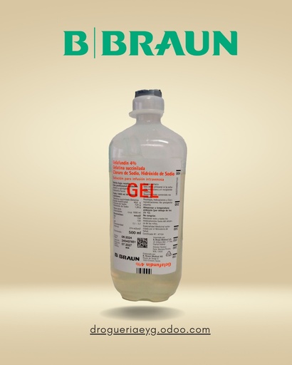 [AB24492] GELAFUNDIN - 4% fco.x 10 x 500 ml - B. Braun